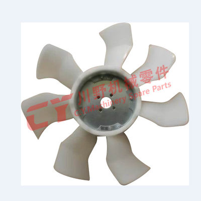 Ventilateur de moteur du nylon 36-60-4T6 de pp pour Kubota